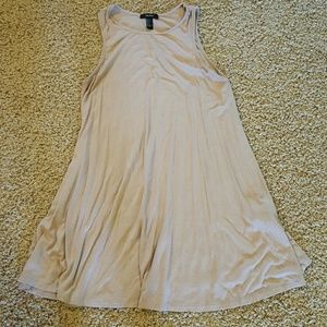 Blush colored shift dress