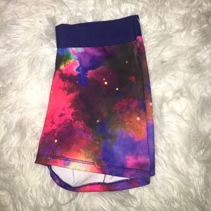 Galaxy athletic shorts