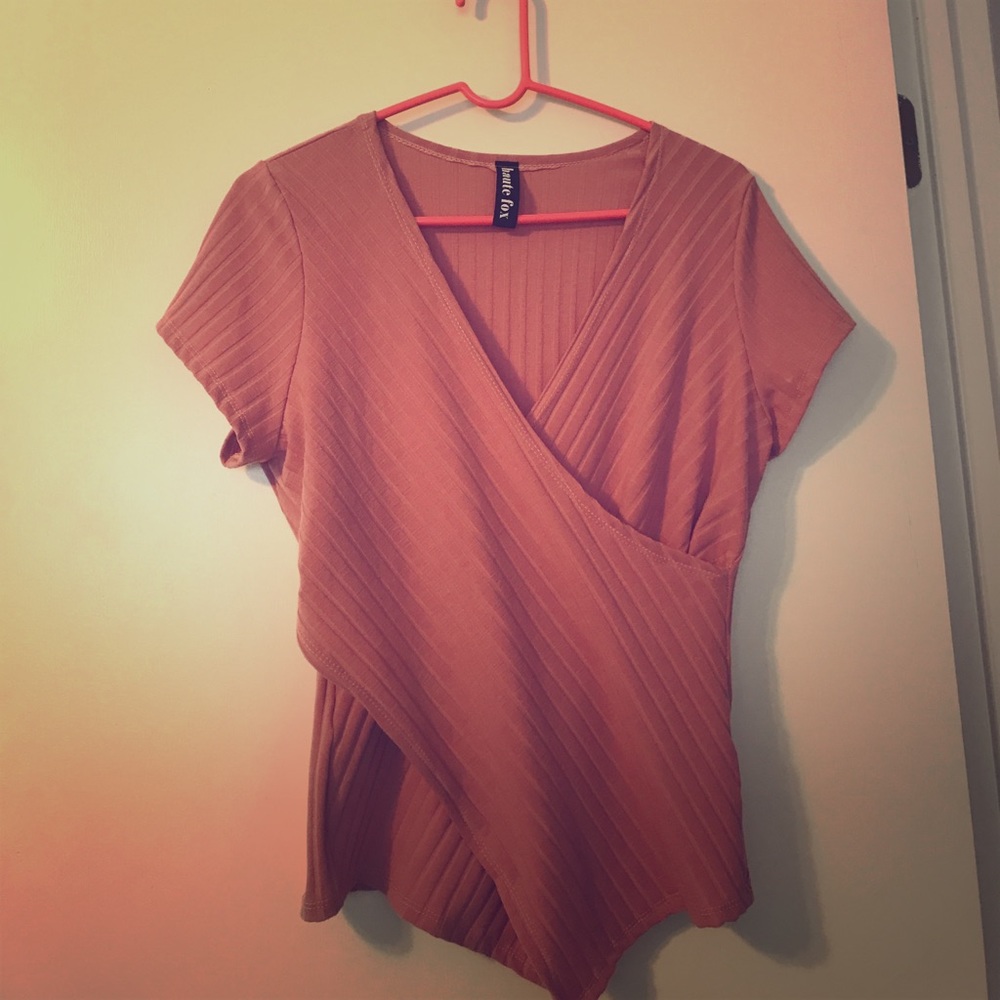 Blush bandage top