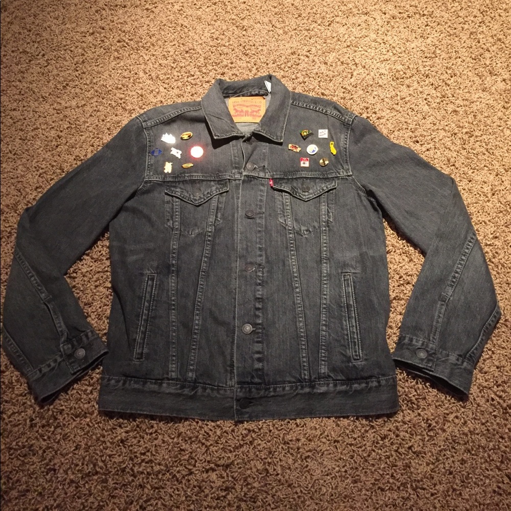 Levi washed denim jacket