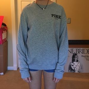 VS PINK hoodless pullover