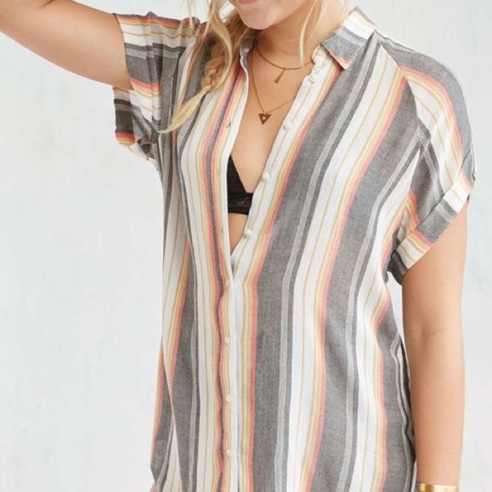 🌴🌊 BDG BEACH BUTTON DOWN SHIRT (UO) 🌊🌴