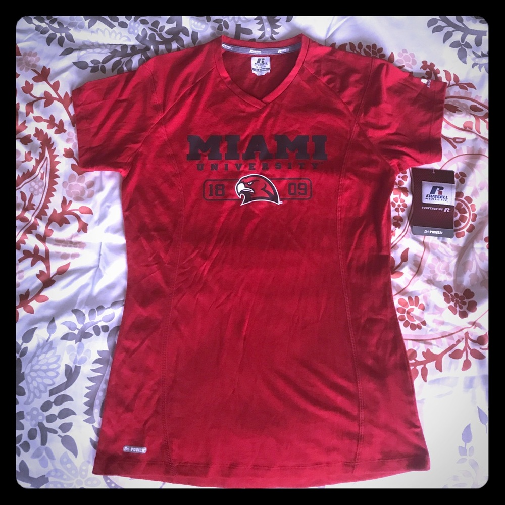 NWT Miami University women's shirt size M