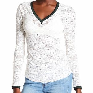 Free people lace long sleeve