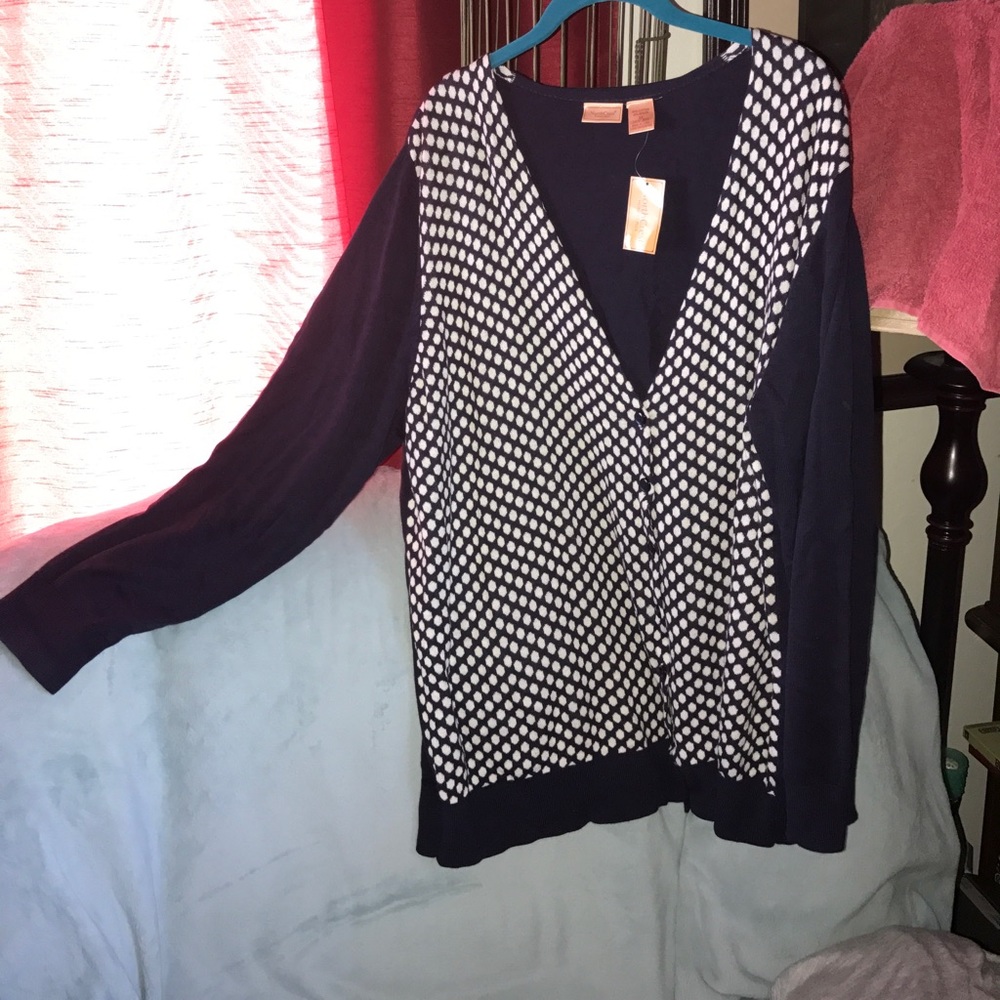 😻NWT Northcrest Plus size cardigan 😻