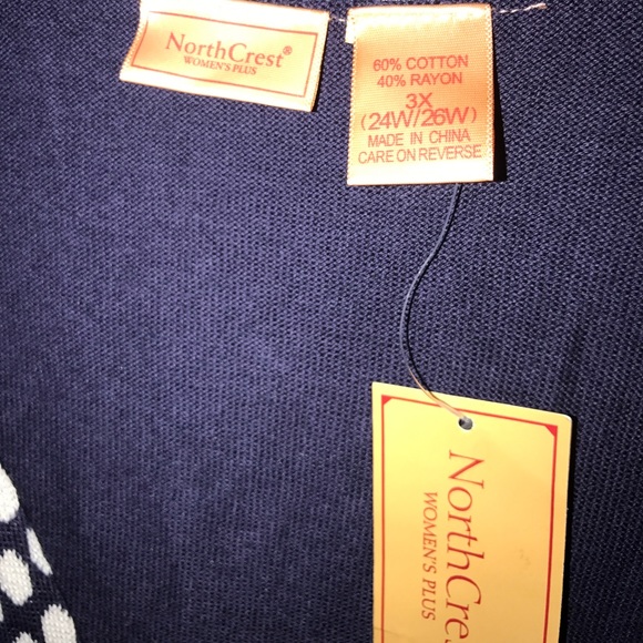 😻NWT Northcrest Plus size cardigan 😻 - Picture 4 of 6