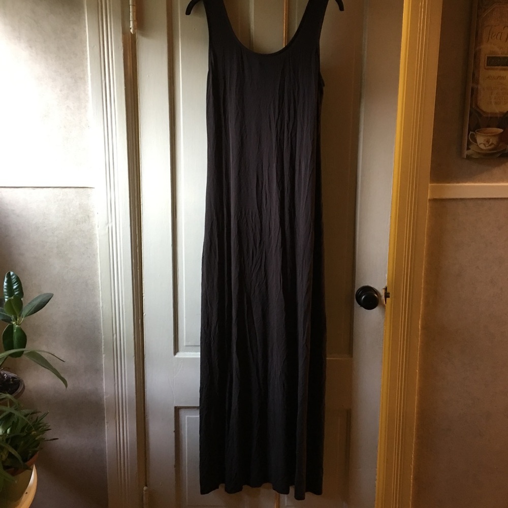 Charcoal Gray Maxi Dress