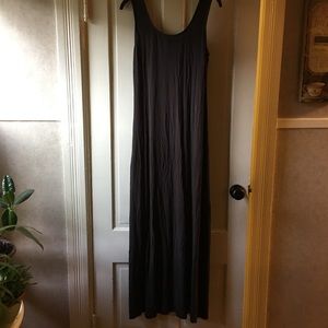 Charcoal Gray Maxi Dress