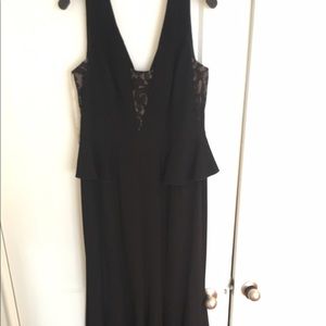 BCBG Black gown
