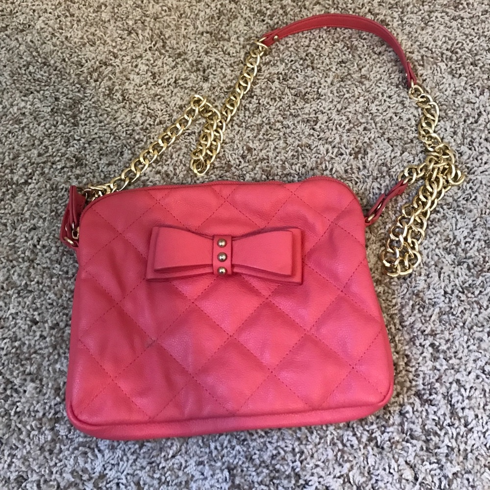 SOLD - Aldo Coral Crossbody