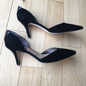 Sam Edelman black cut out heels