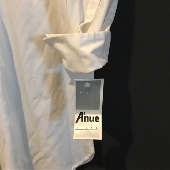 NWT WHITE BUTTON DOWN - Picture 2 of 4