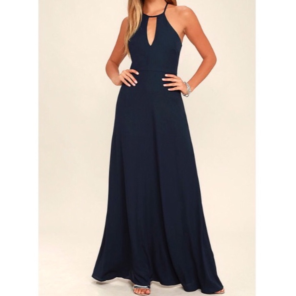 Lulu's Navy Formal Dress