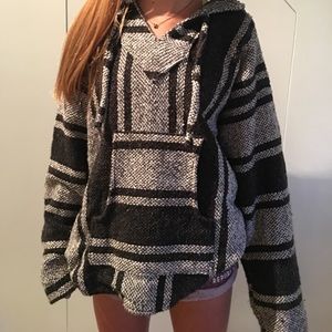 black and white drug rug