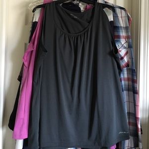 Gray Eddie Bauer Tank Top