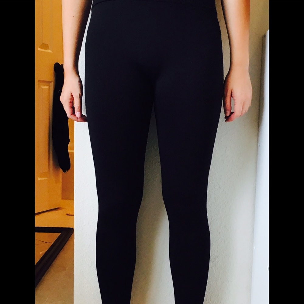 Fleece lined leggings