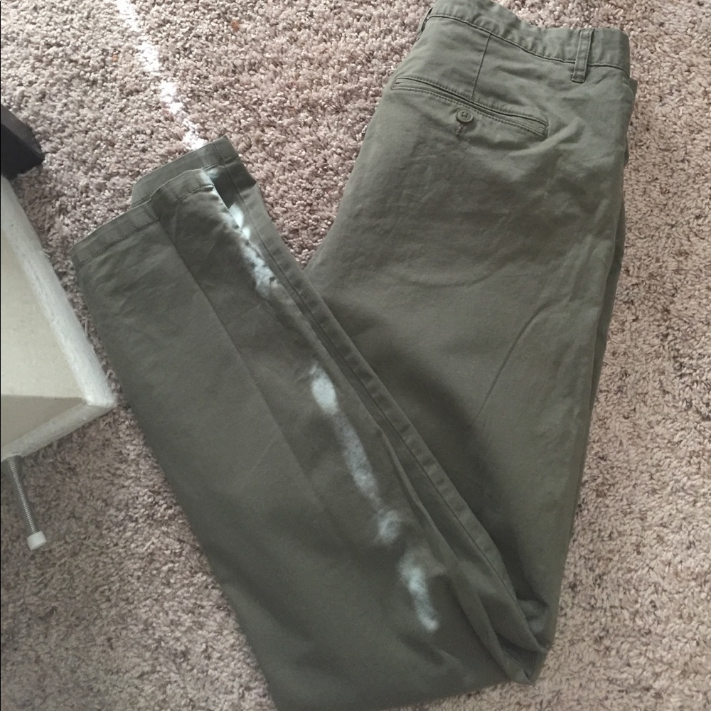 Olive green Skinny Fit pants