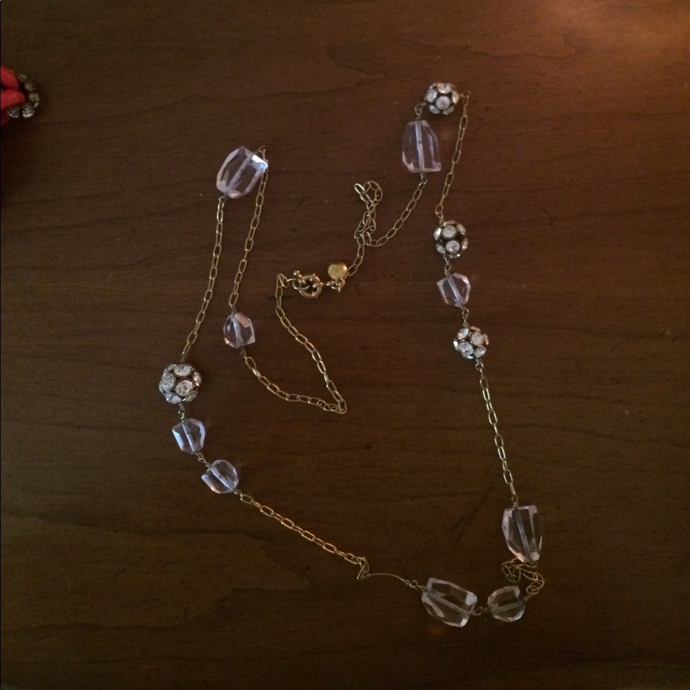 J.crew crystal necklace