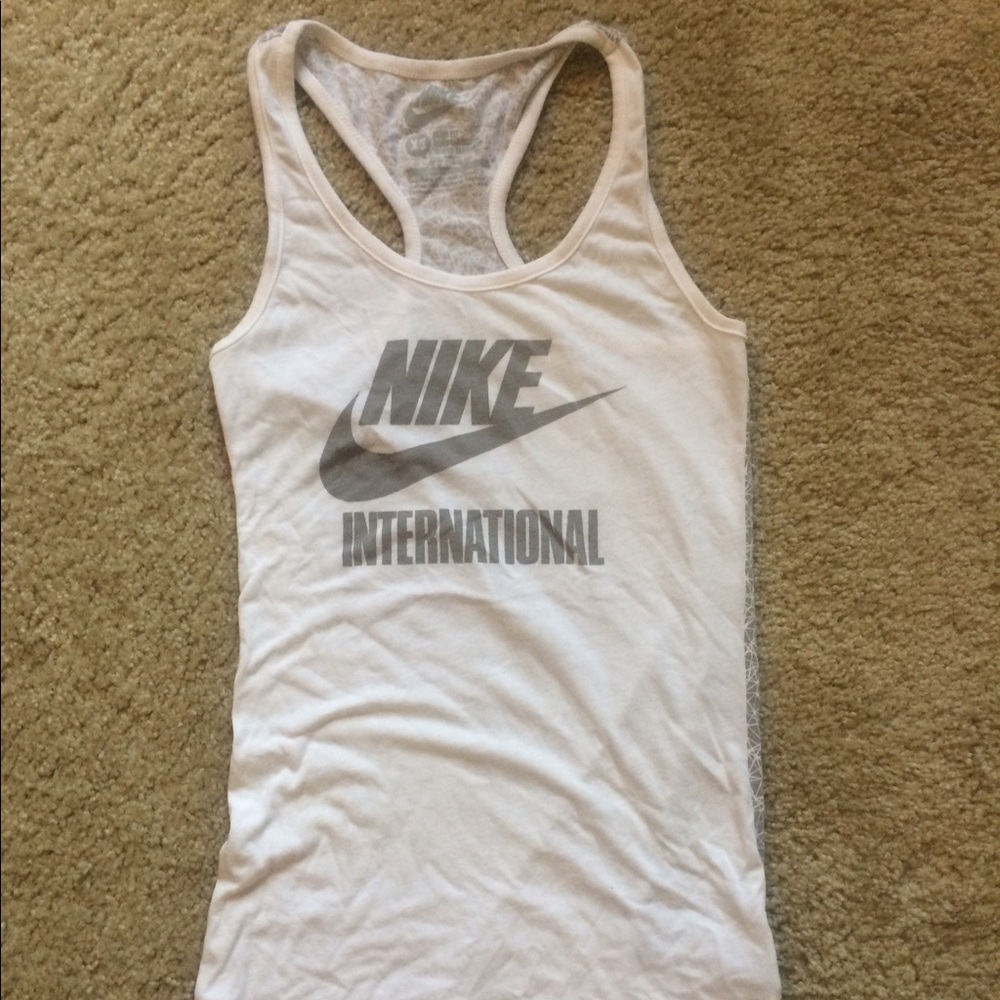 Nike international tank.