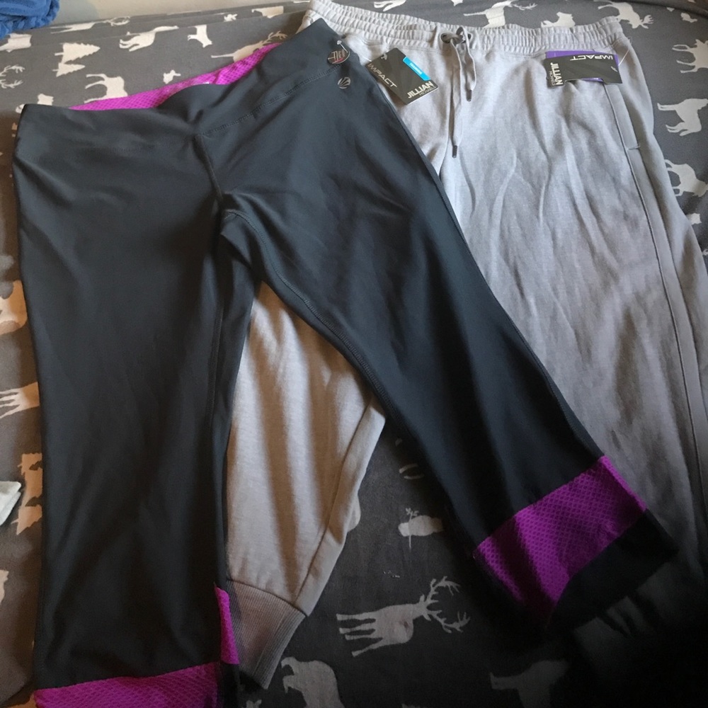 Bundle of Jillian Michaels workout pants!!