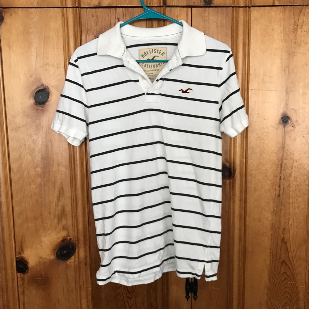 Men's Striped Polo