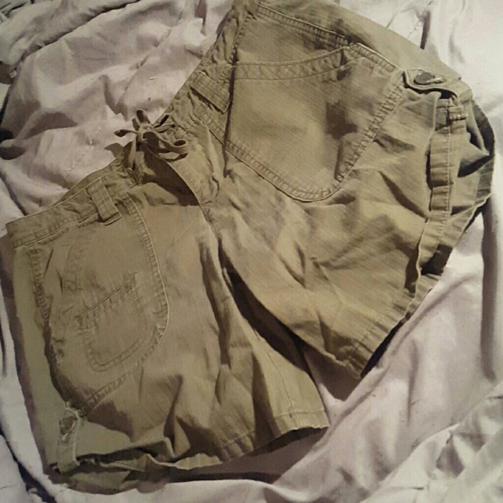 Green shorts