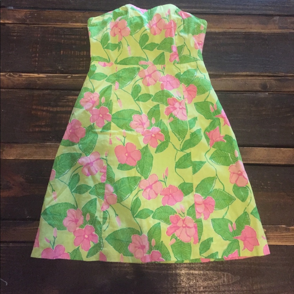 Lilly Pulitzer strapless dress