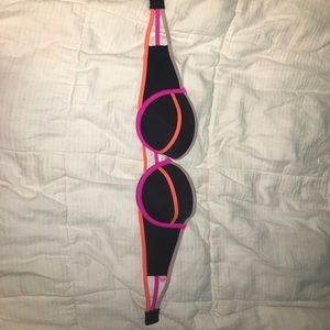 Victoria secret strapless swim top 34b