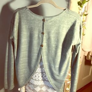 A fun shirt with lace detailing