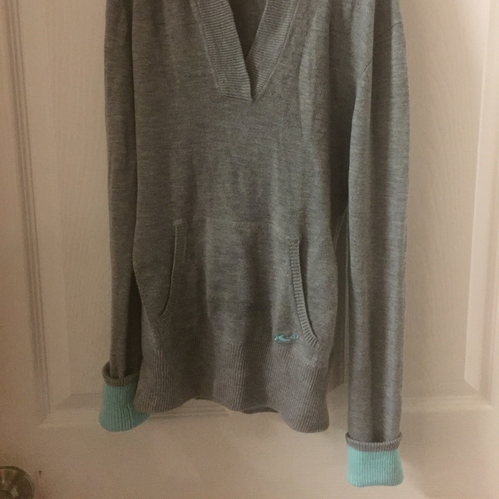 O'Neil kids V neck sweater w/Hoodie