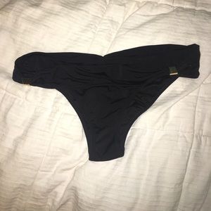 Cheeky Victoria secret black swim bottoms small