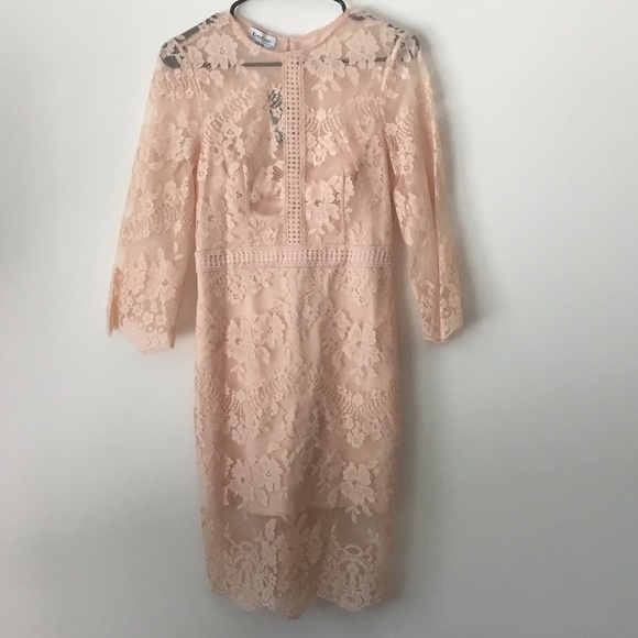 bebe Dresses & Skirts - Bebe Liv Lace Midi Dress