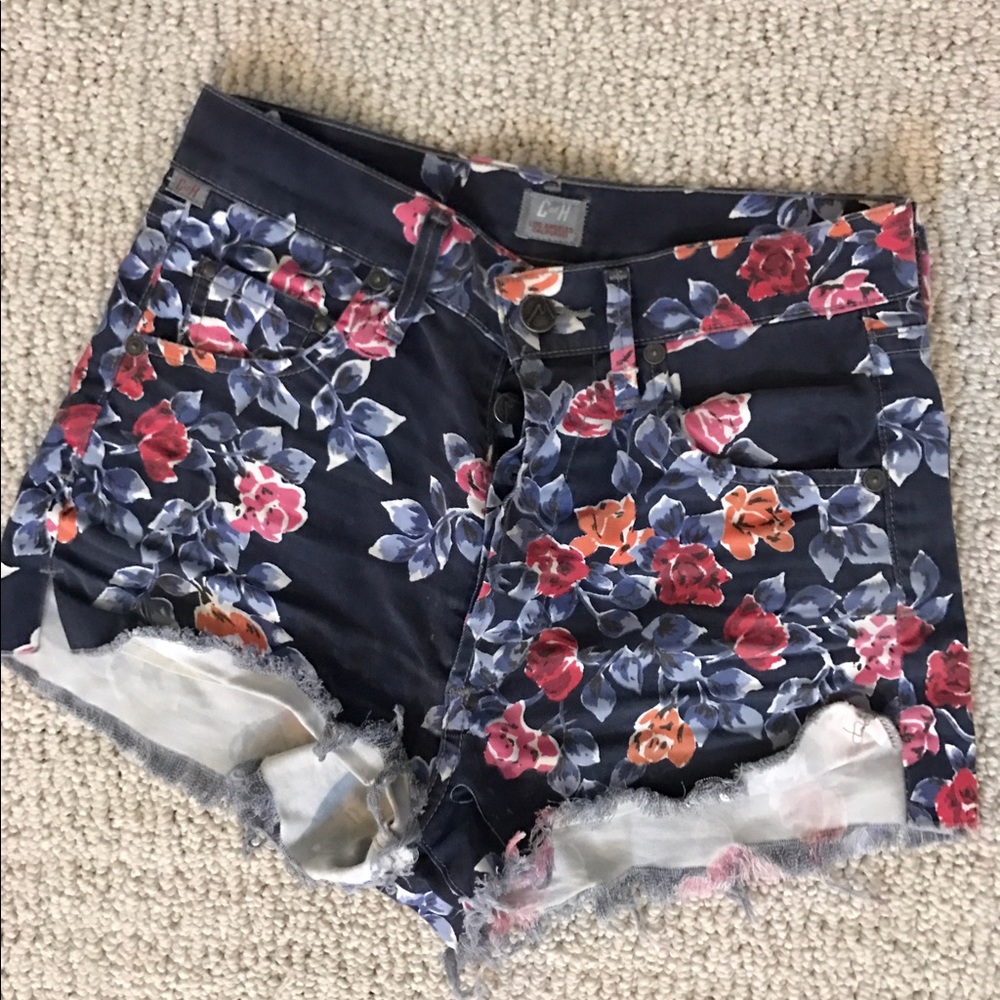 Citizens of Humanity high waisted jean shorts