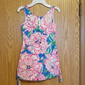 Girls Lilly Pulitzer dress 7 Lucky Charm