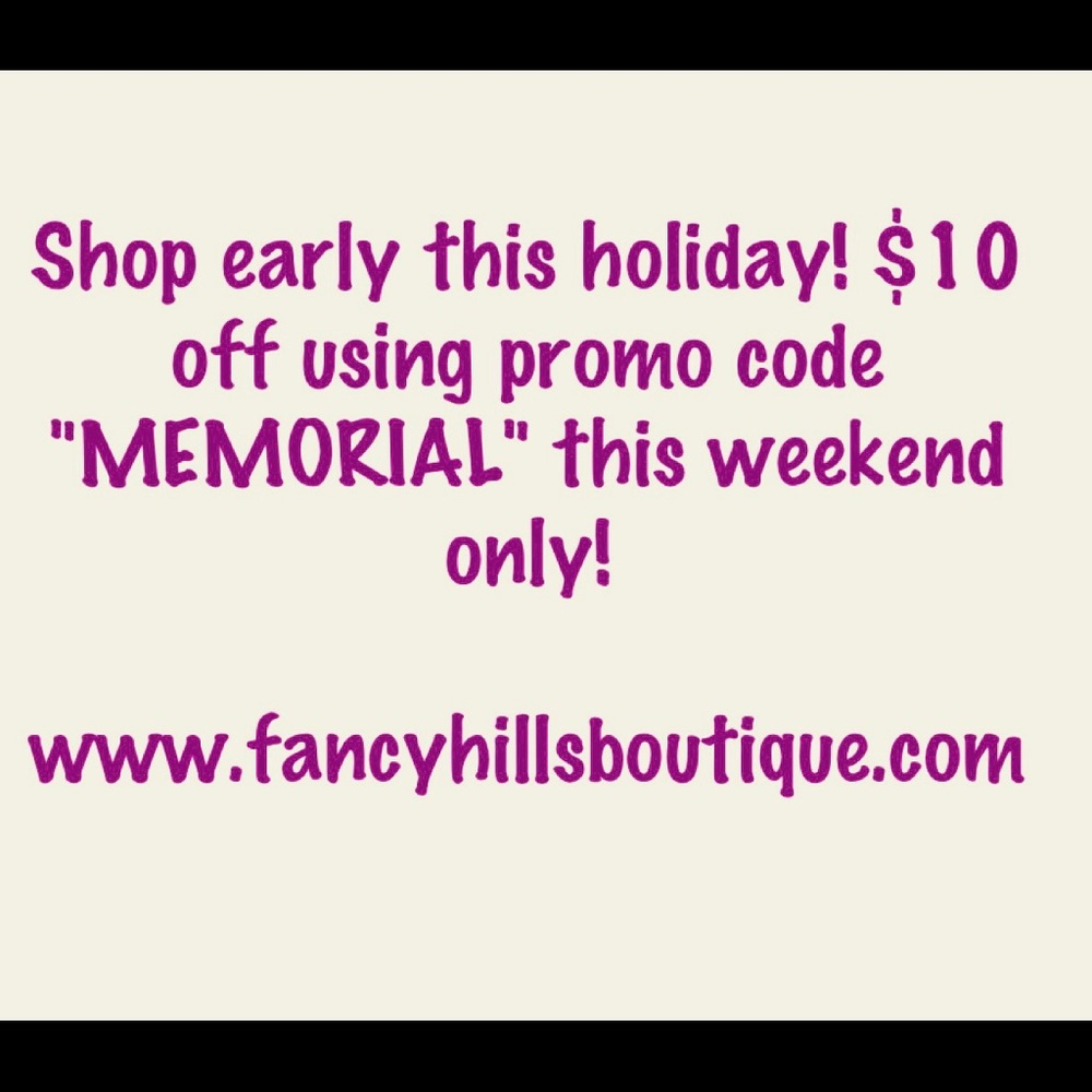 Early Memorial Day sale