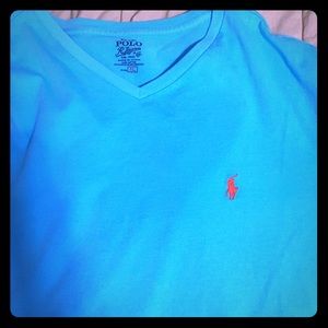 Polo v neck short sleeve