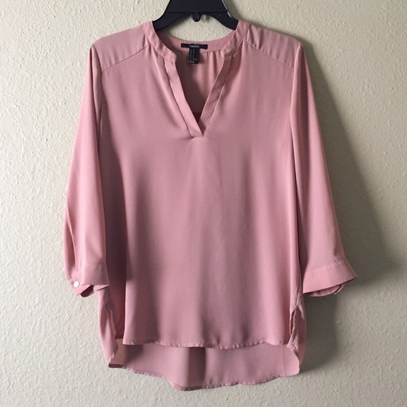 Forever 21 Tops - Dusty pink blouse