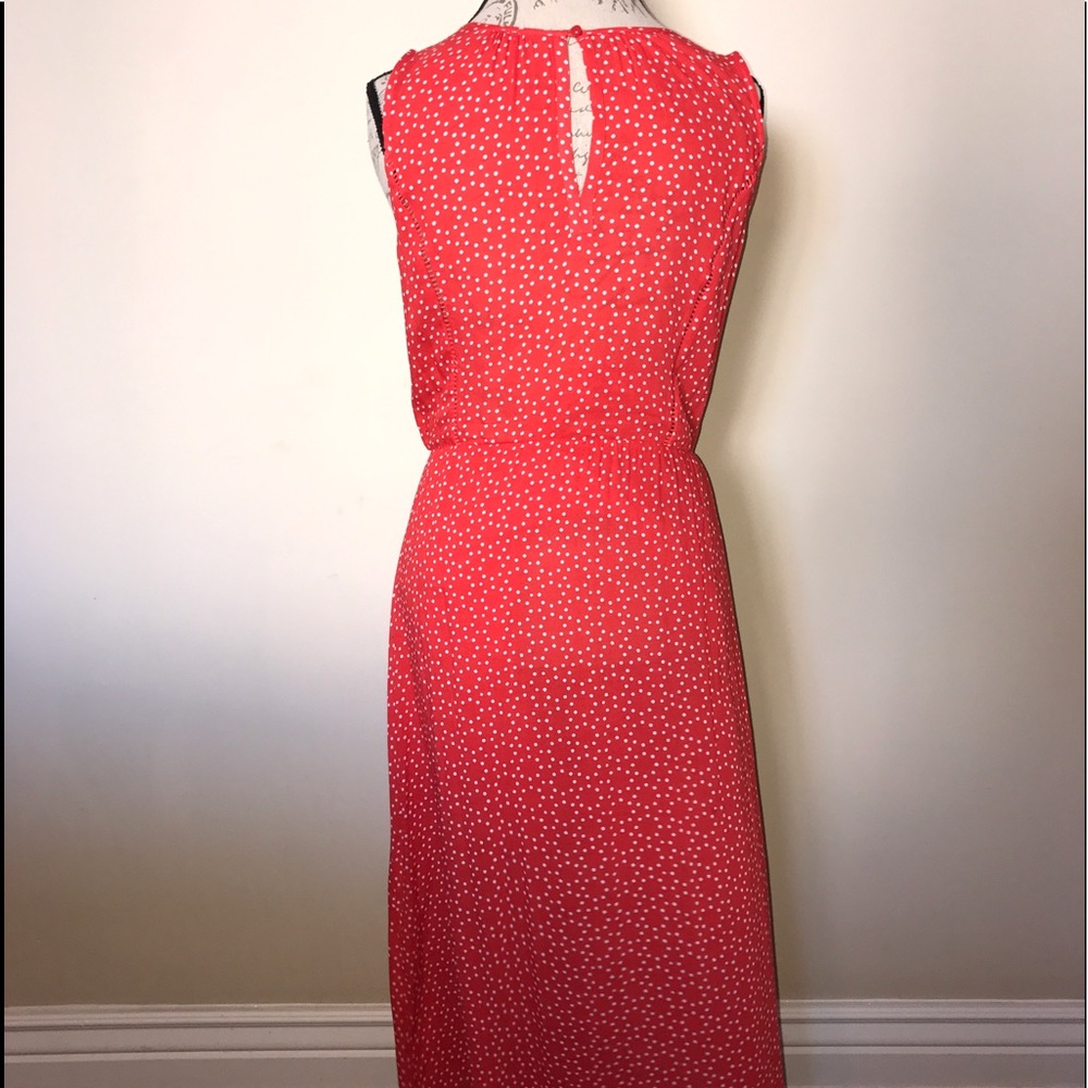 NWOT MAISON JULES PRINTED MIDI DRESS SIZE S