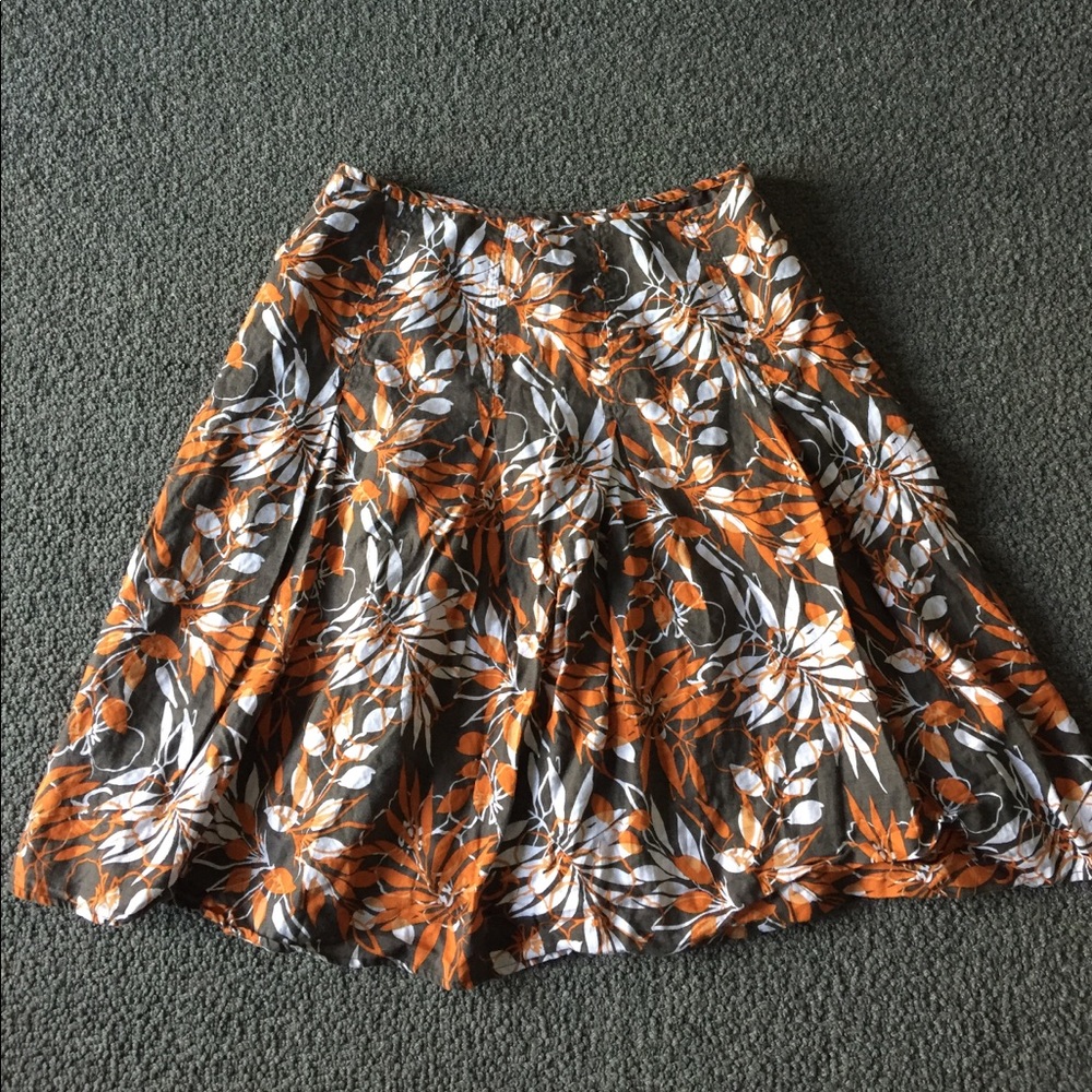 ❤️Ecologie Floral Linen Skirt