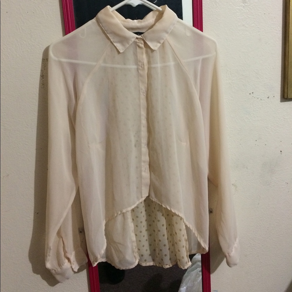 Sheer blouse