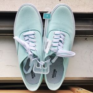 🐛 PASTEL MINT LAYLA // CANVAS SNEAKER 🐛