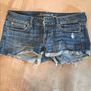 American eagle jean shorts size 10