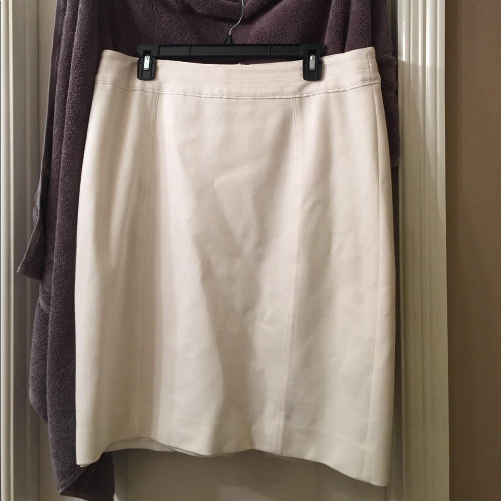 White skirt