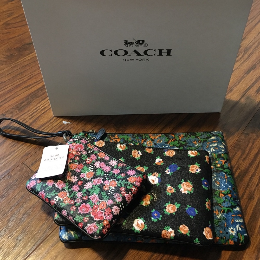 SOLD Coach Wristlets