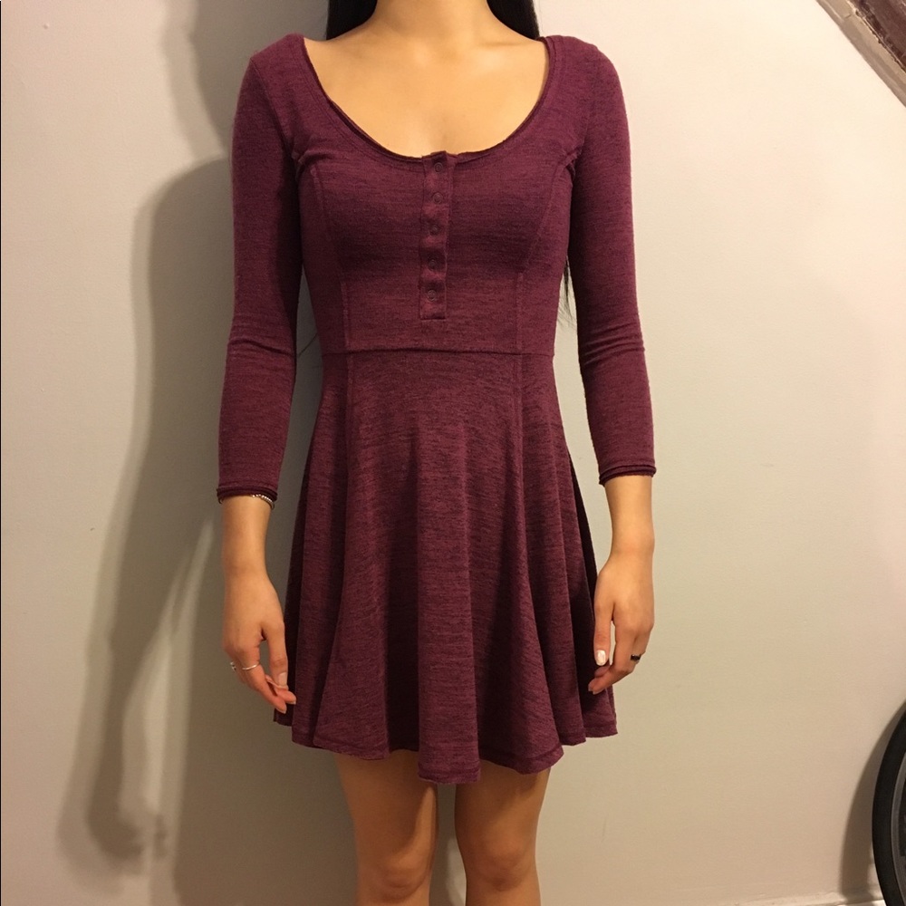 Urban outfitters magenta dress