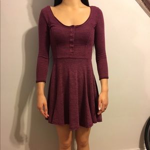 Urban outfitters magenta dress
