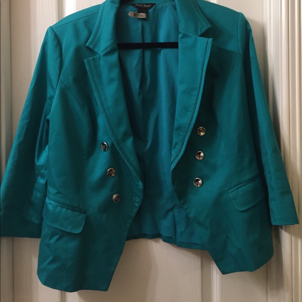 Turquoise Blazer