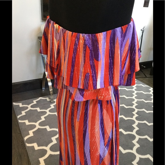 T Bags Strapless Maxi Dress - Picture 7 of 8