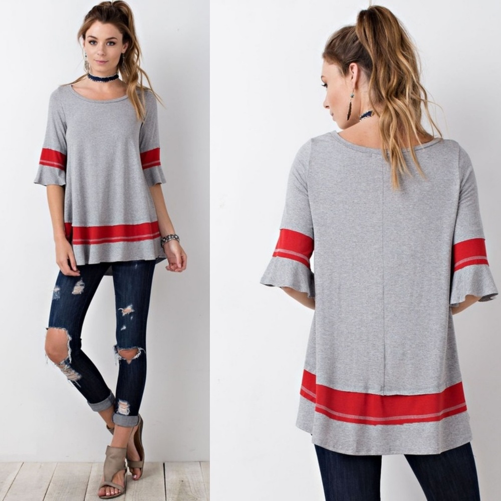 Lovely Loose Fit Babydoll Tunic - Picture 2 of 4