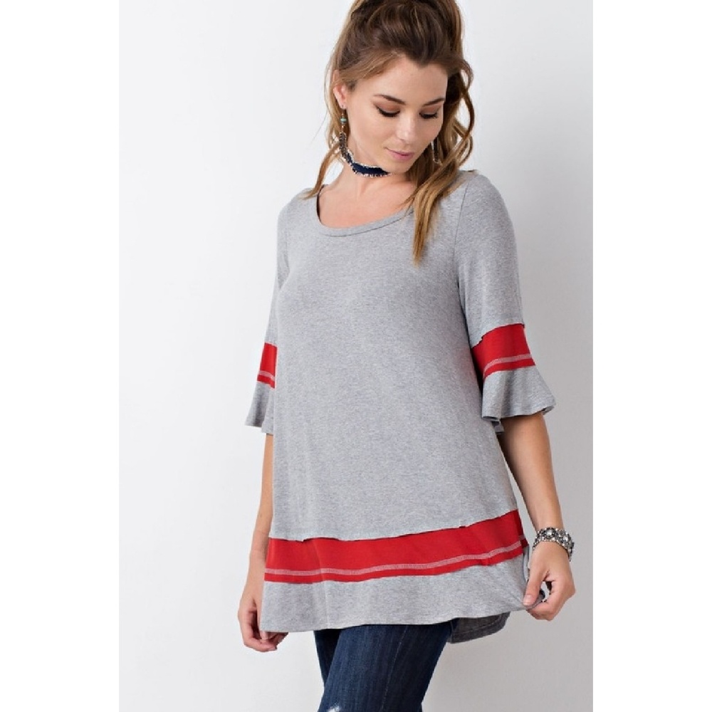 Lovely Loose Fit Babydoll Tunic - Picture 3 of 4